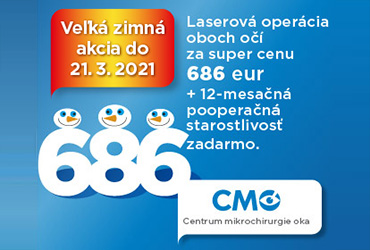 Zbavte sa okuliarov a kontaktných šošoviek.